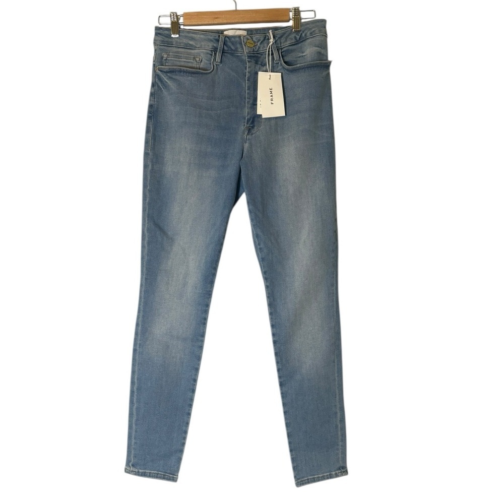 Frame Women's Le One Light Wash Blue Jeans- Size 2